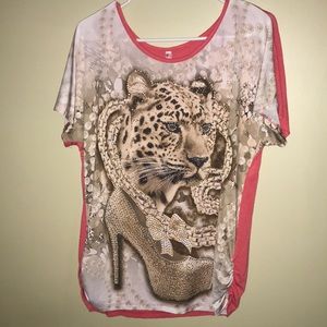 XL Cheetah w/heel top